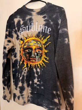 Sublime Sun Bleached Crewneck Sweatshirt | Y2K 90s Band